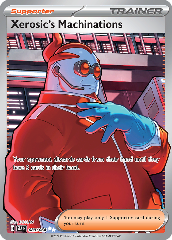 Xerosic’s Machinations 089/064 - Reverse Holo
