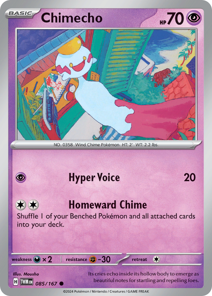Chimecho 085/167 - Reverse Holo