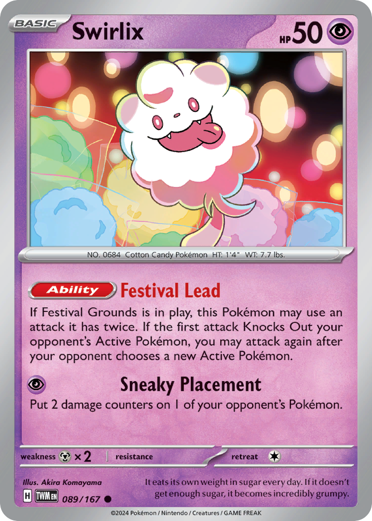 Swirlix 089/167 - Reverse Holo