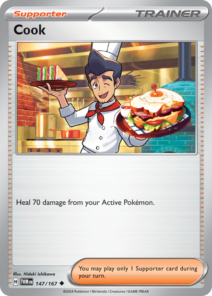 Cook 147/167 - Reverse Holo