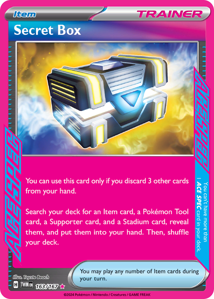 Secret Box 163/167 - Reverse Holo