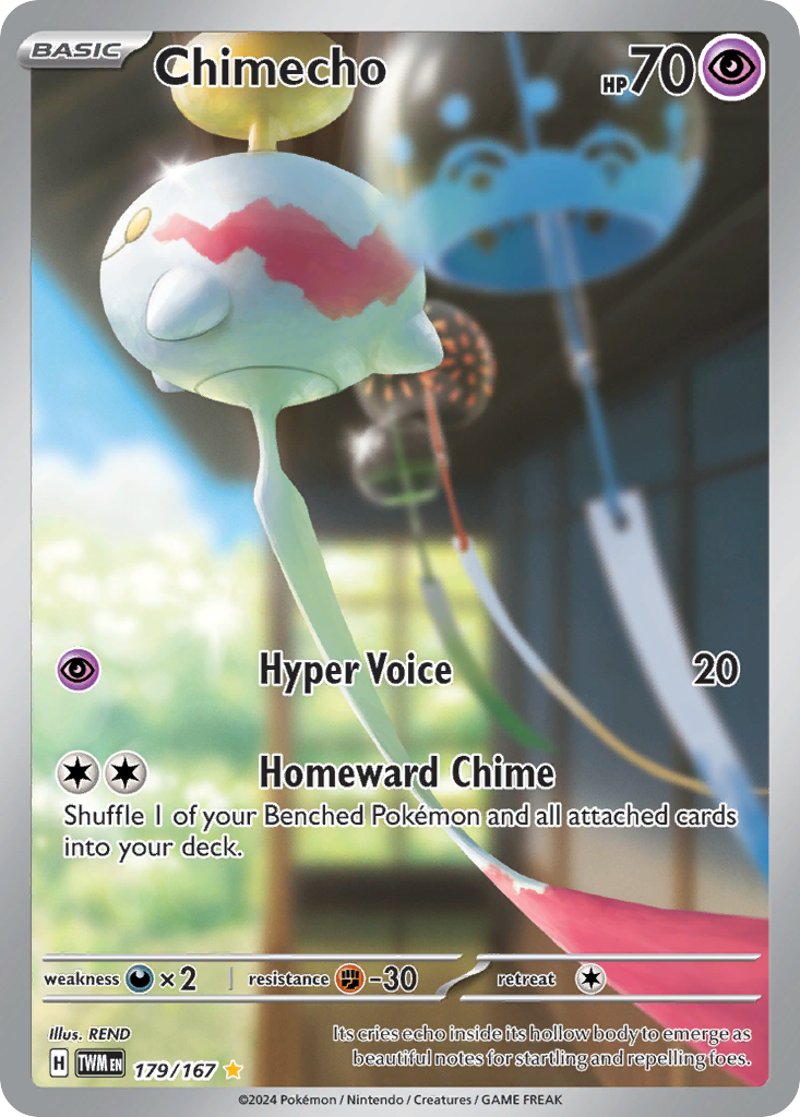 Chimecho 179/167 - Reverse Holo