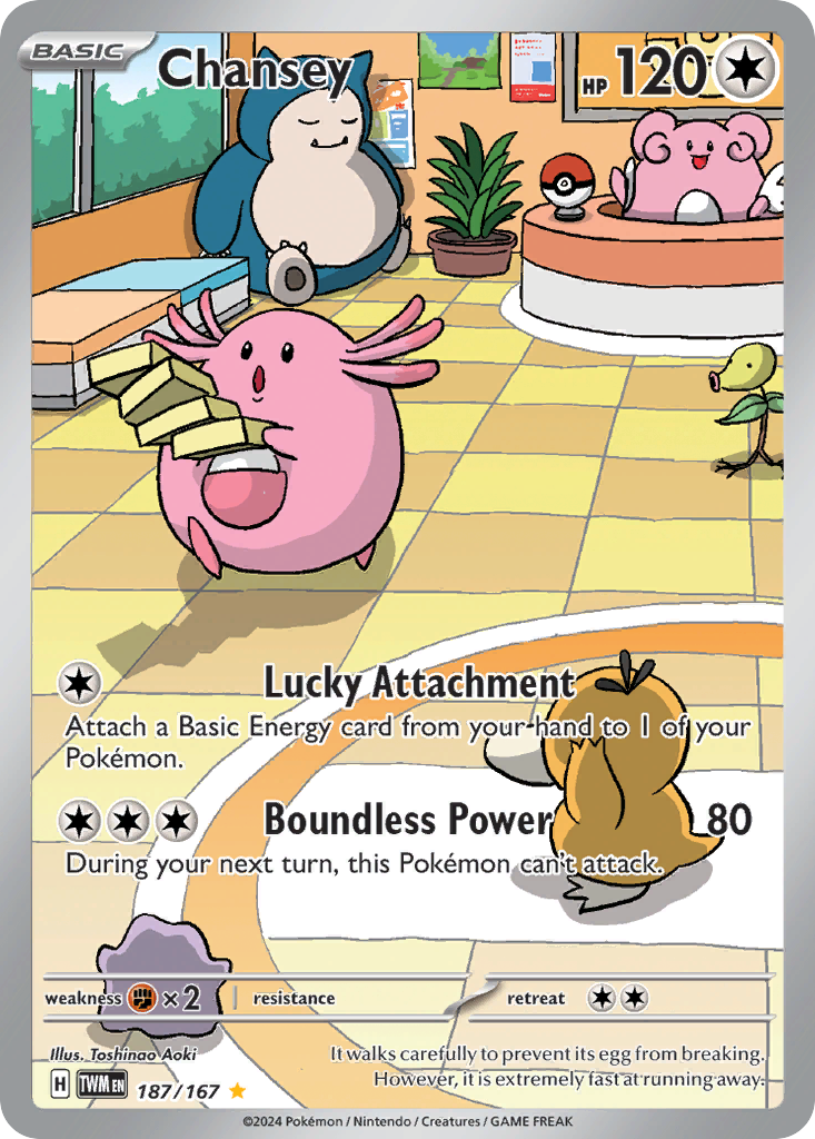 Chansey 187/167