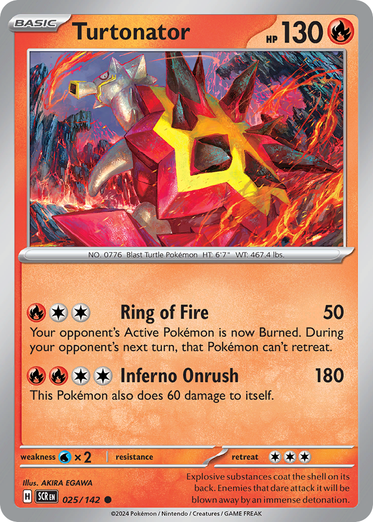 Turtonator 025/142 - Reverse Holo
