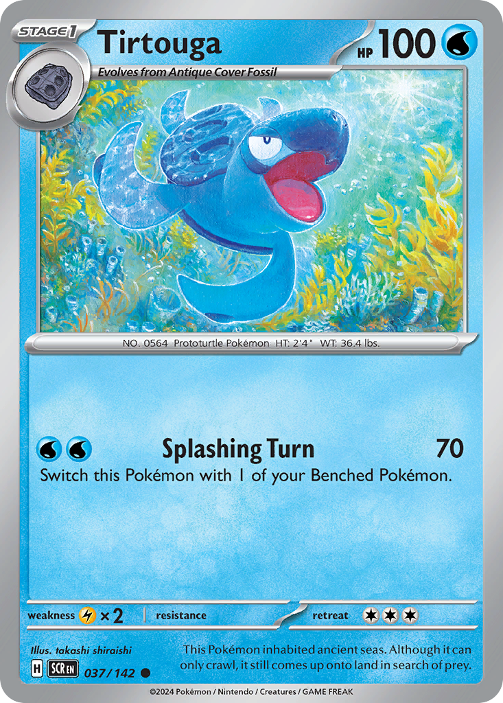Tirtouga 037/142 - Reverse Holo