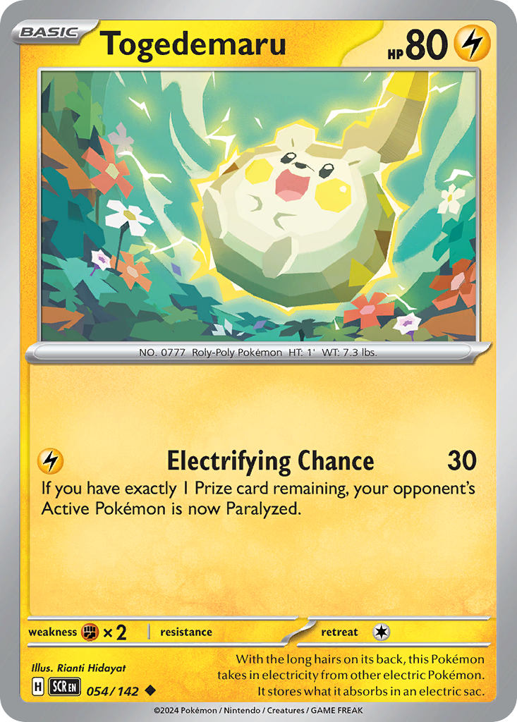 Togedemaru 054/142 - Reverse Holo