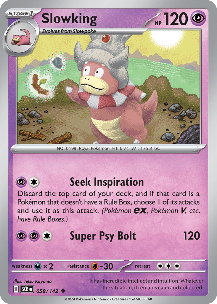 Slowking 058/142 - Reverse Holo