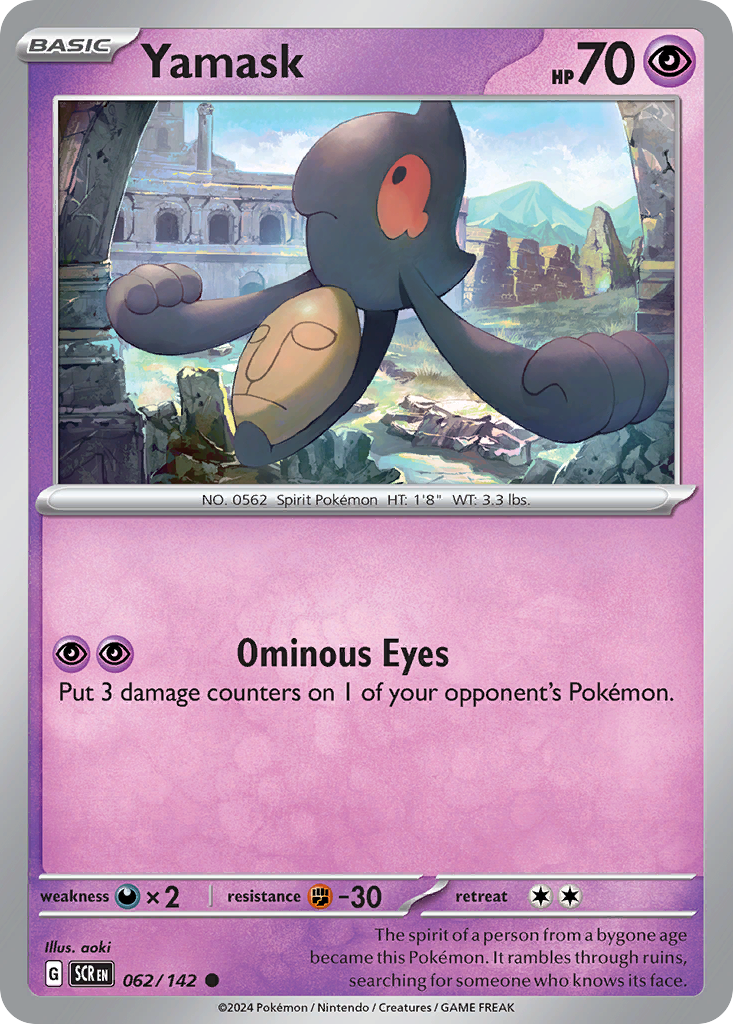 Yamask 062/142 - Reverse Holo