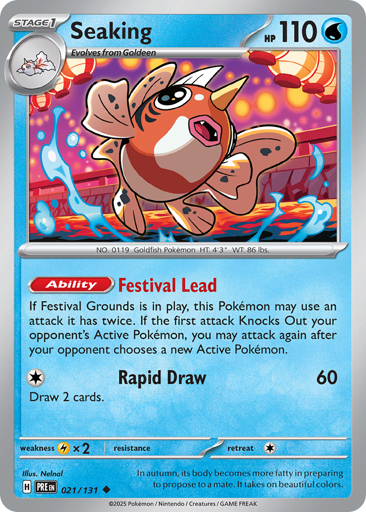 Seaking 021/131 - Reverse Holo