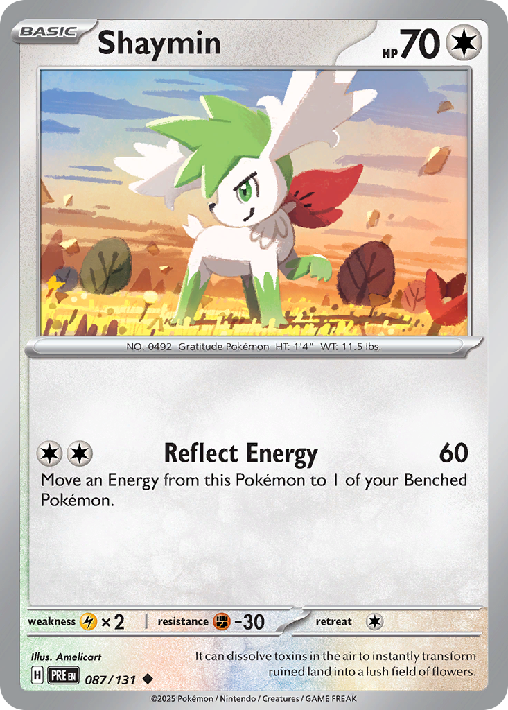 Shaymin 087/131 - Reverse Holo