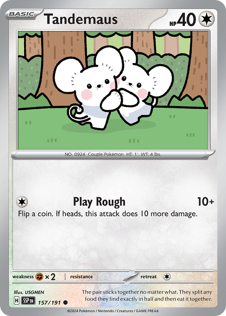 Tandemaus 157/191 - Reverse Holo
