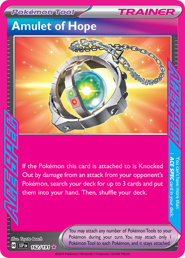 Amulet of Hope 162/191 - Reverse Holo
