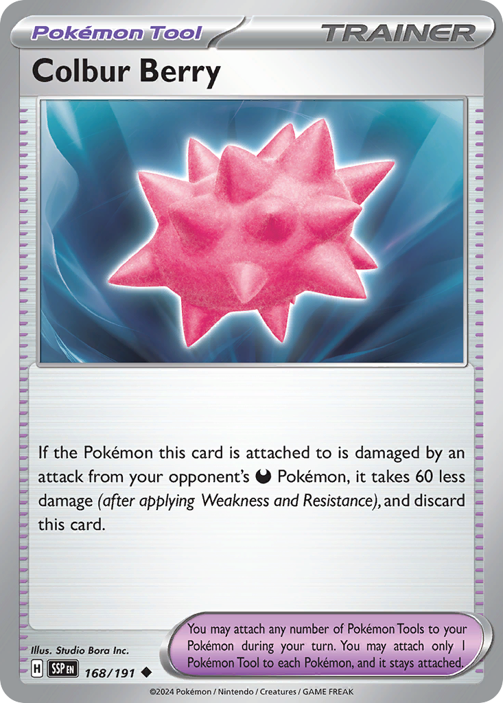 Colbur Berry 168/191 - Reverse Holo