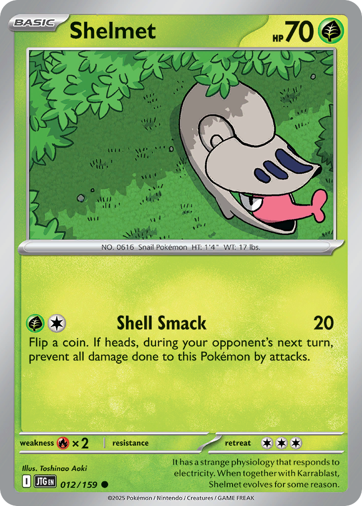 Shelmet 012/159 - Reverse Holo