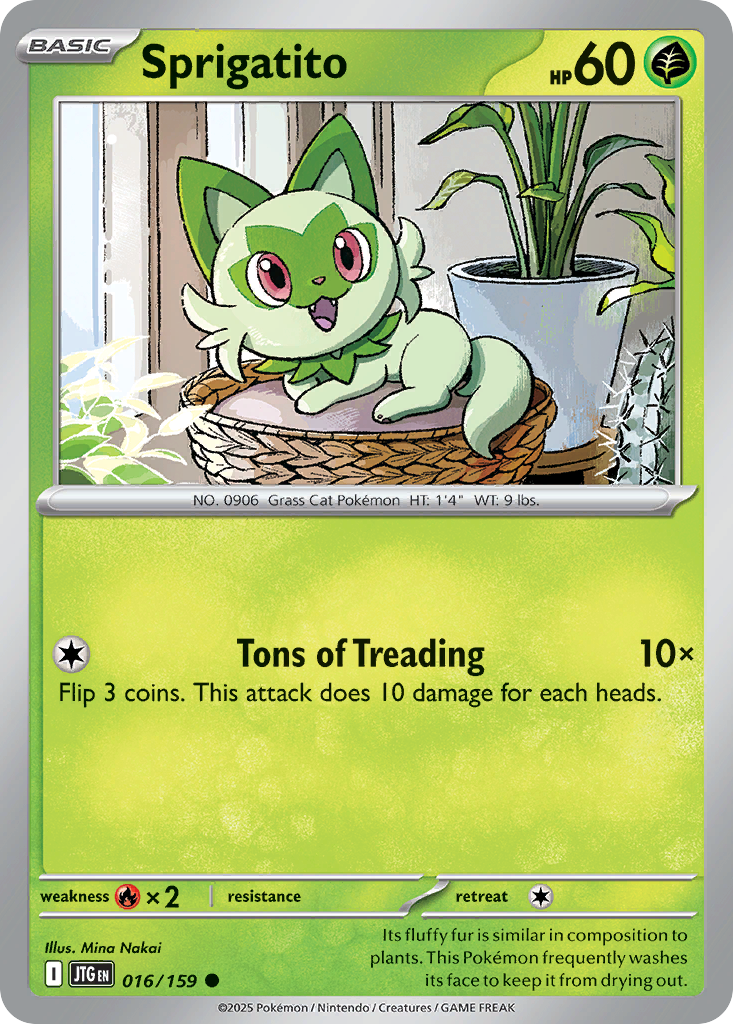 Sprigatito 016/159 - Reverse Holo