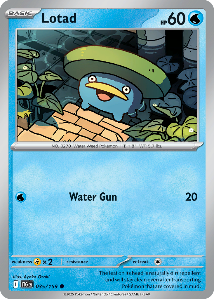 Lotad 035/159 - Reverse Holo