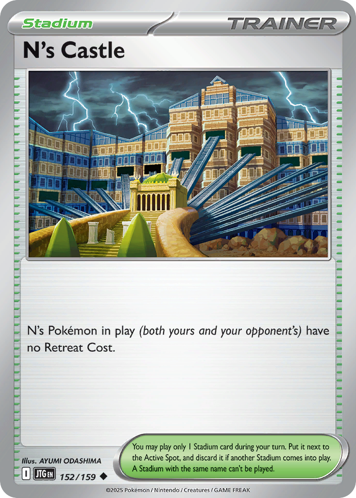 N’s Castle 152/159 - Reverse Holo