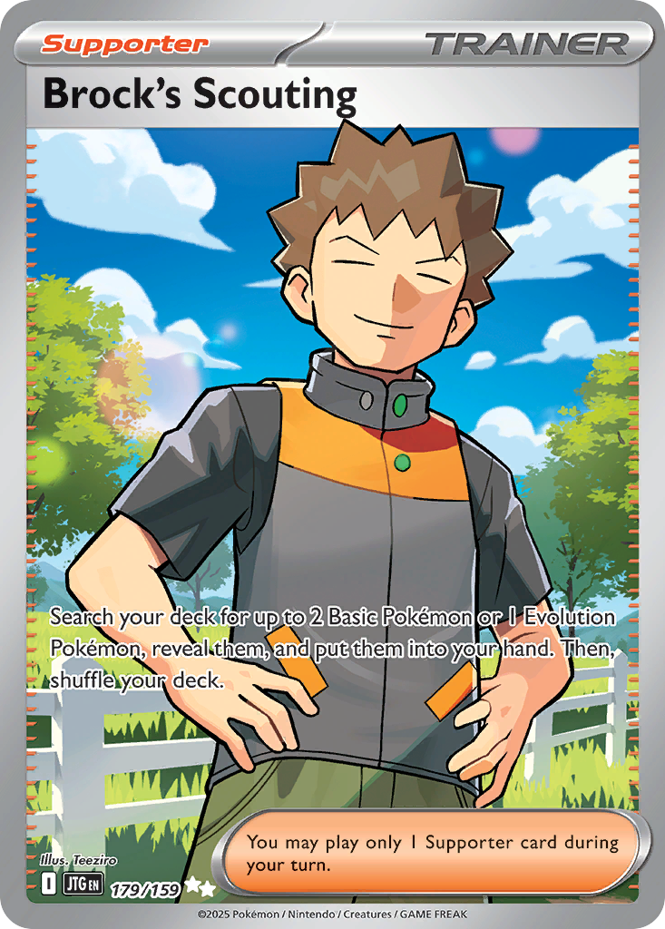 Brock’s Scouting 179/159 - Reverse Holo