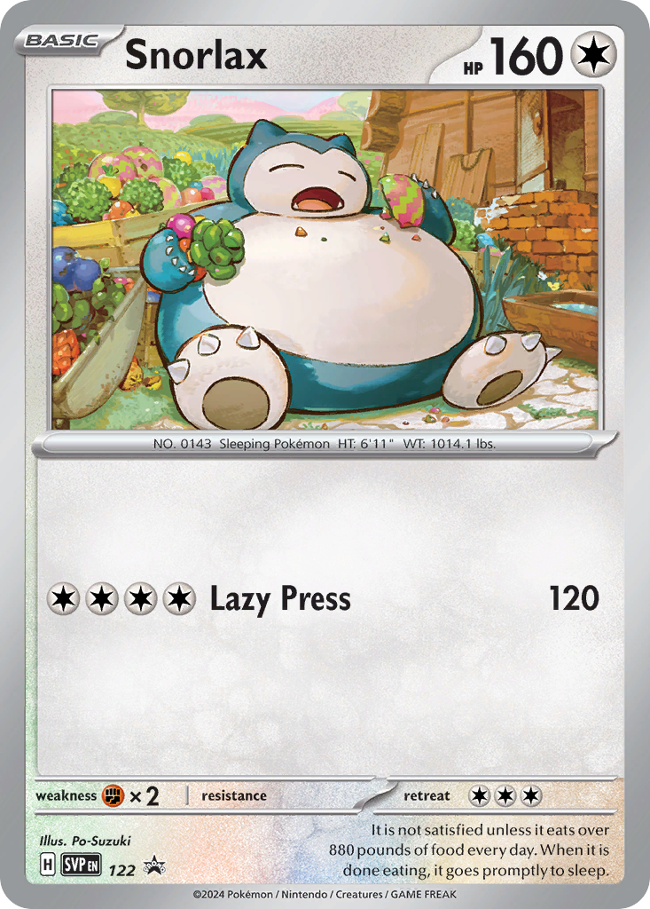 Snorlax 122