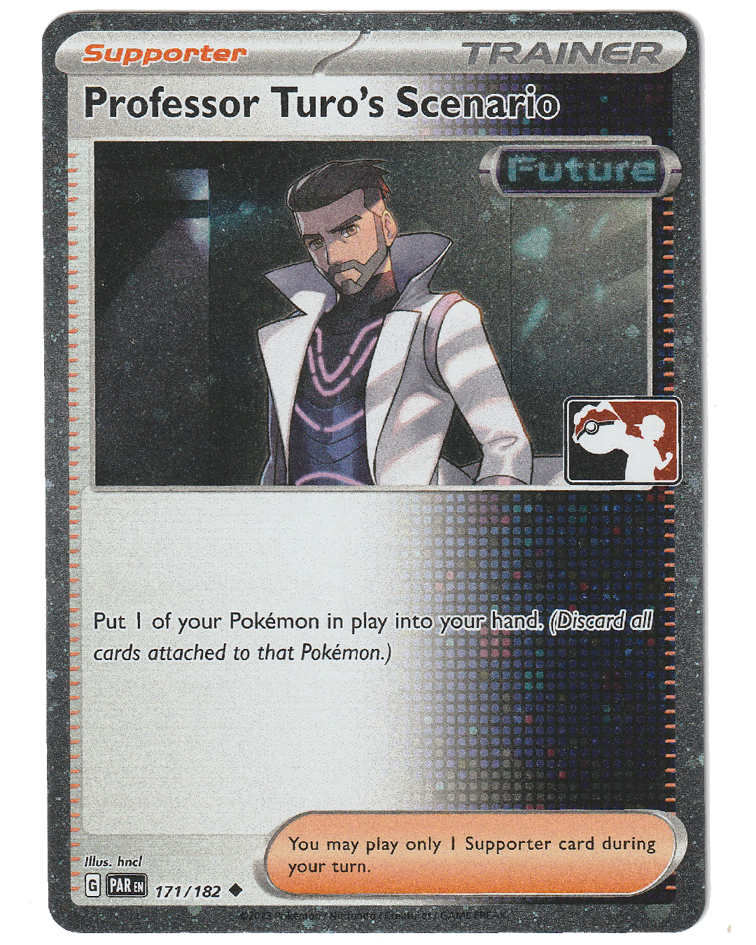 Professor Turo's Scenario 171/182 - Cosmic Holo Foil - Stamped