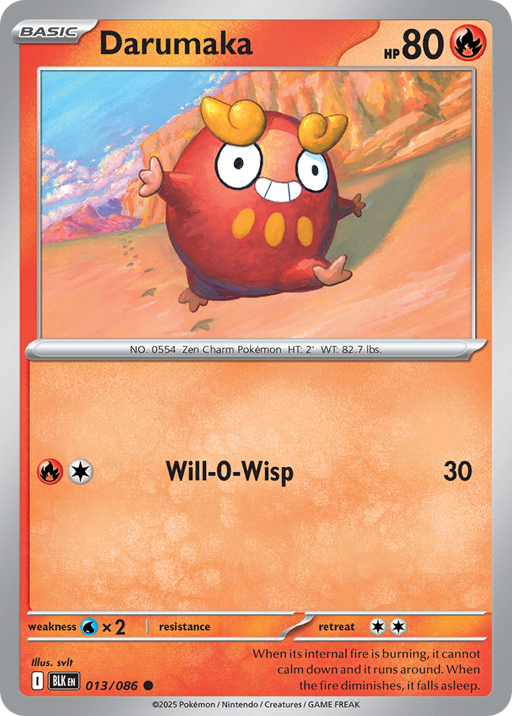 Darumaka 013/086 - Reverse Holo