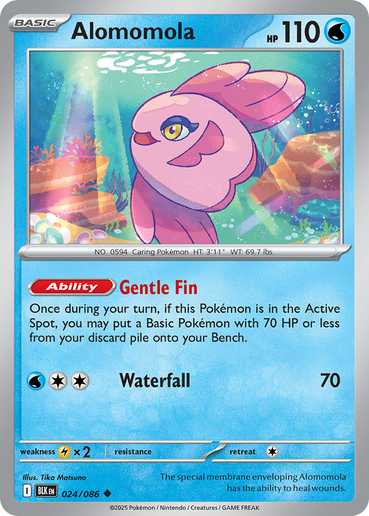Alomomola 024/086 - Reverse Holo