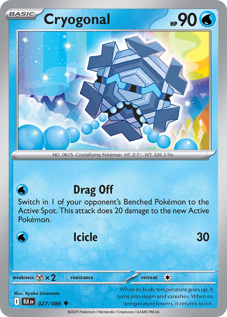 Cryogonal 027/086 - Reverse Holo