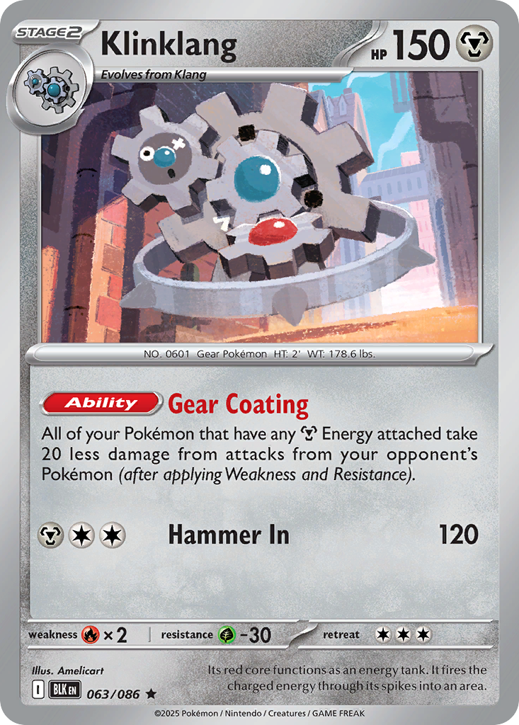 Klinklang 063/086 - Reverse Holo