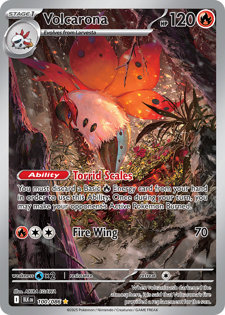Volcarona 100/086 - Reverse Holo