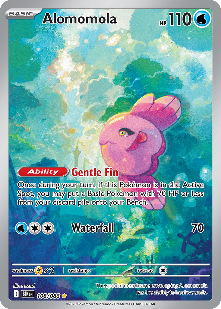 Alomomola 108/086 - Reverse Holo