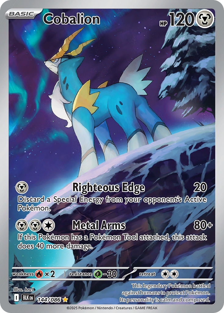 Cobalion 144/086 - Reverse Holo