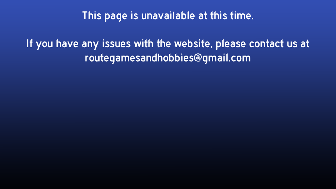 unavailable page