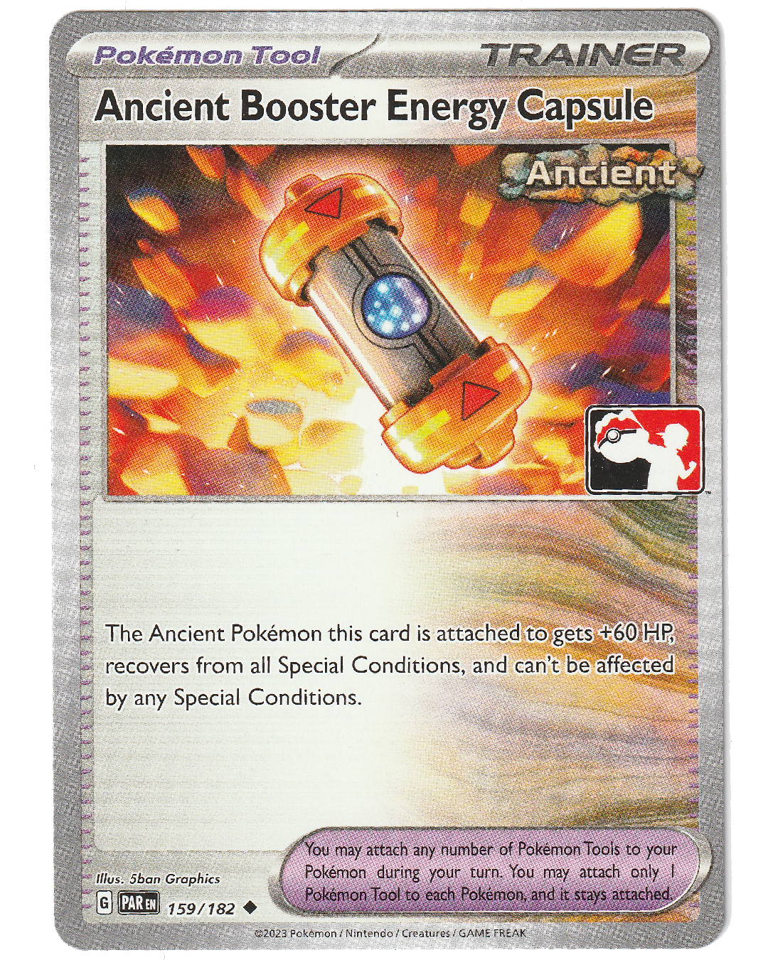 Ancient Booster Energy Capsule 159/182 - Non Holo - Stamped