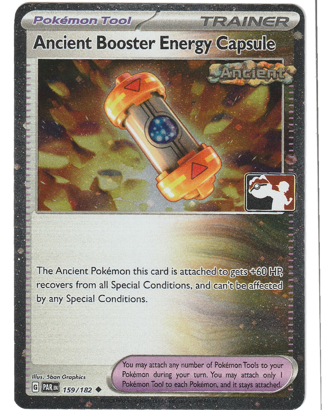 Ancient Booster Energy Capsule 159/182 - Cosmic Holo Foil - Stamped
