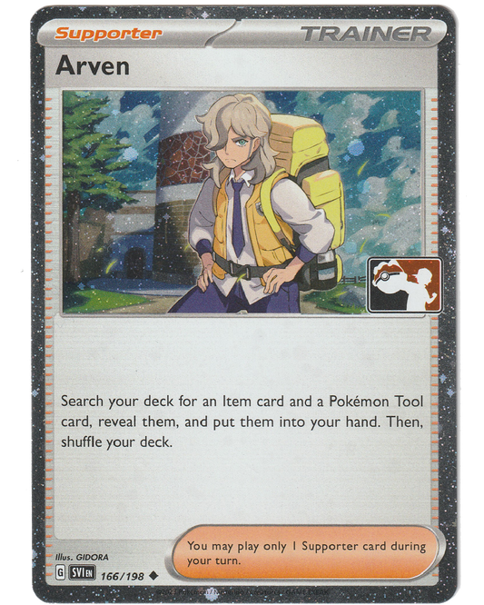 Arven 166/198 - Cosmic Holo Foil - Stamped