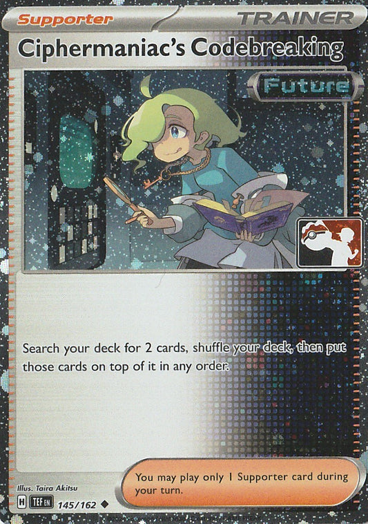 Ciphermaniac's Codebreaking 145/162 - Cosmic Holo Foil - Stamped