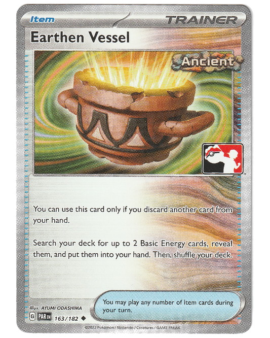 Earthen Vessel 163/182 - Non Holo - Stamped