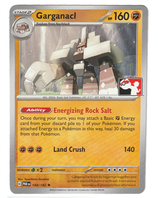 Garganacl 104/182 - Non Holo - Stamped
