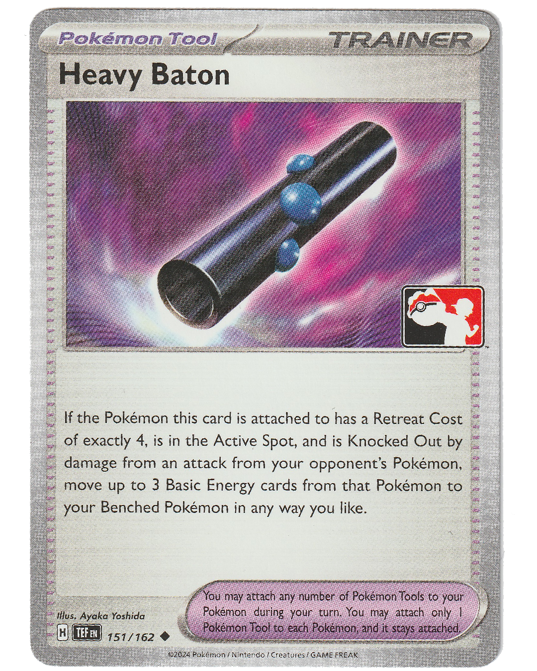 Heavy Baton 151/162 - Non Holo - Stamped