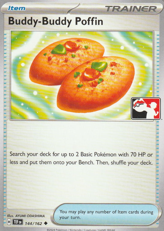 Buddy-Buddy Poffin 144/162 - Non Holo - Stamped