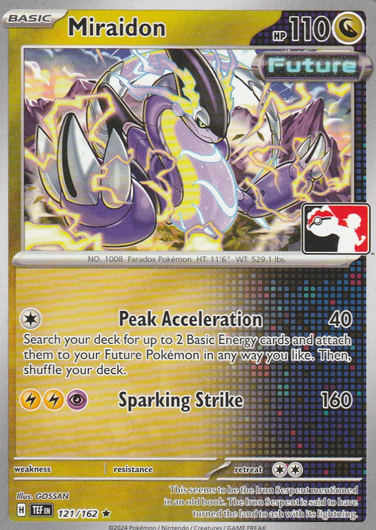 Miraidon 121/162 - Non Holo - Stamped
