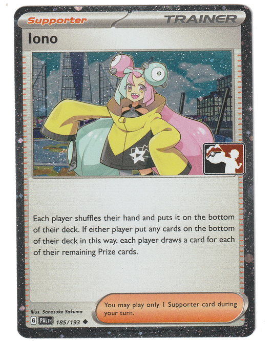 Iono 185/195 - Cosmic Holo Foil - Stamped