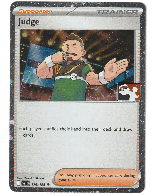 Judge 176/198 - Cosmic Holo Foil - Stamped