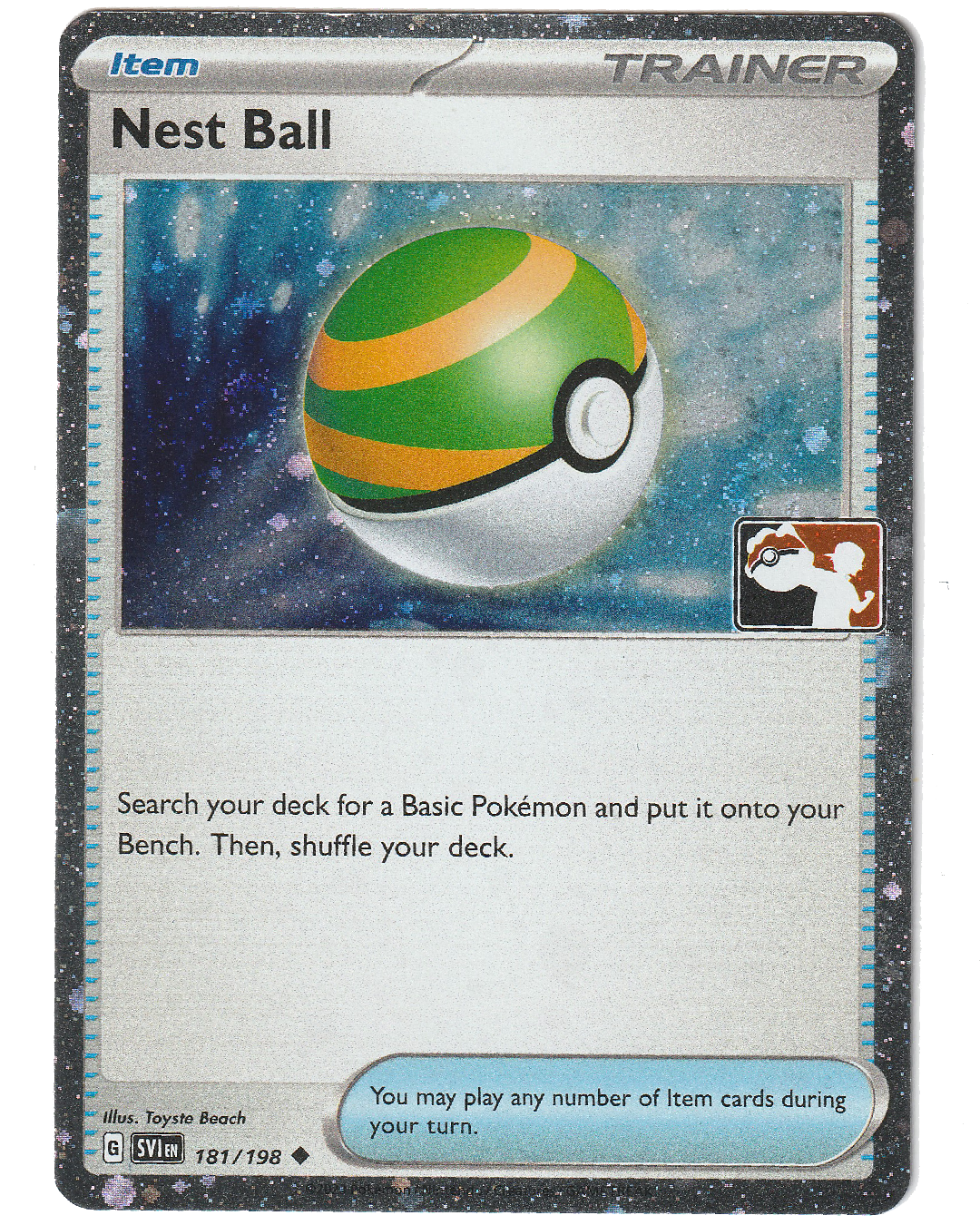 Nest Ball 181/198 - Cosmic Holo Foil - Stamped