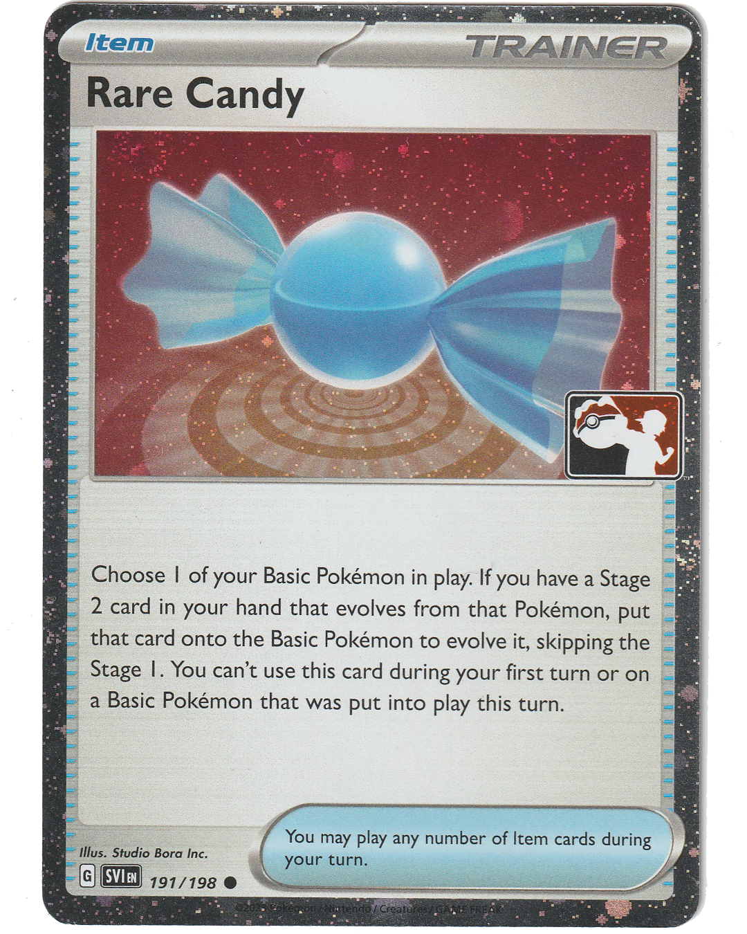 Rare Candy 191/198 - Cosmic Holo Foil - Stamped