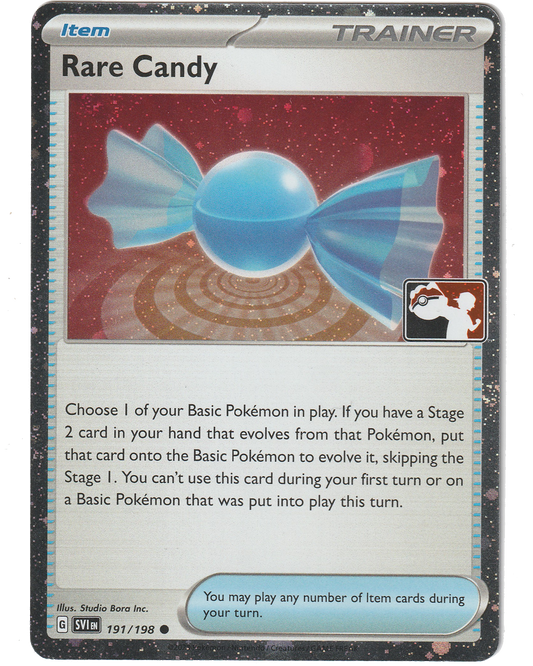 Rare Candy 191/198 - Cosmic Holo Foil - Stamped