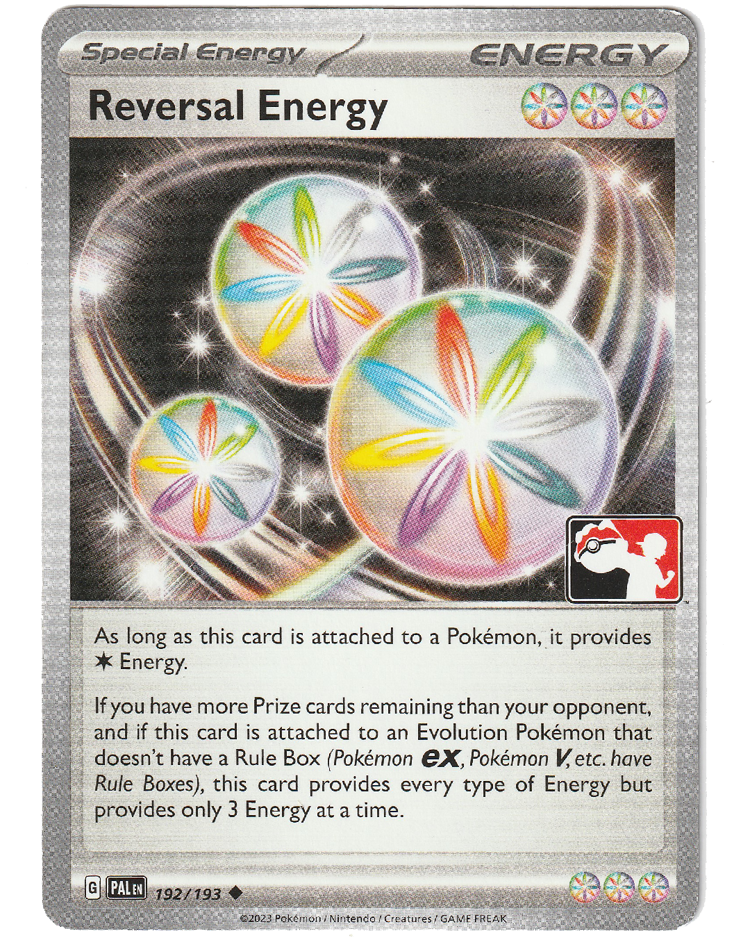 Reversal Energy 192/193 - Non Holo - Stamped