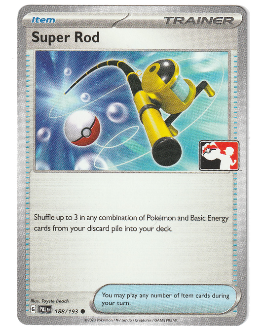 Super Rod 188/195 - Non Holo - Stamped