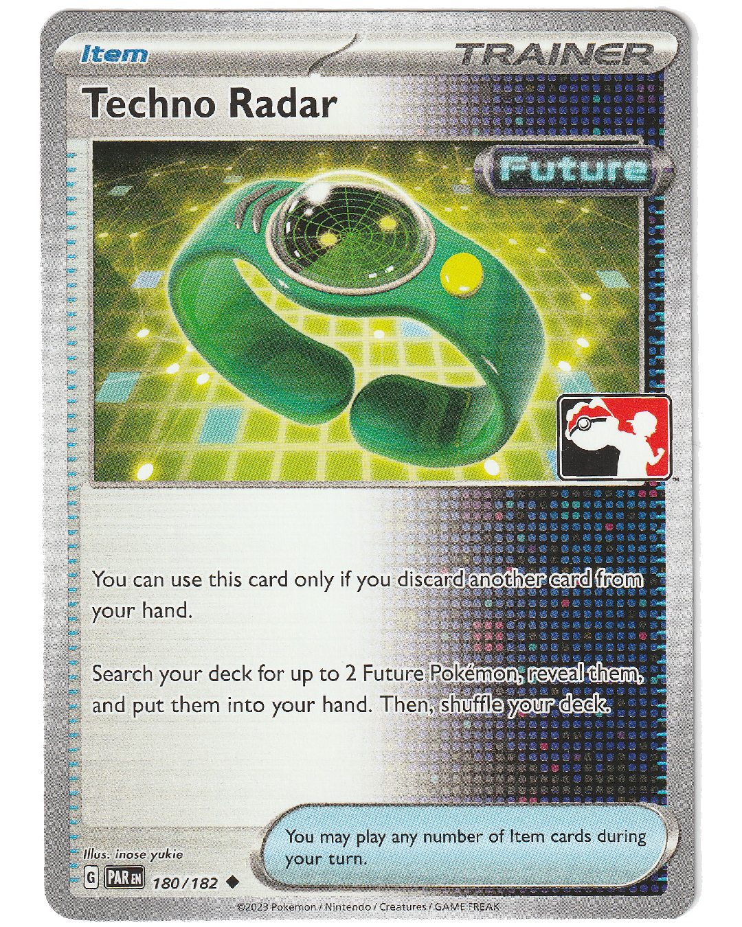 Techno Radar 180/182 - Non Holo - Stamped