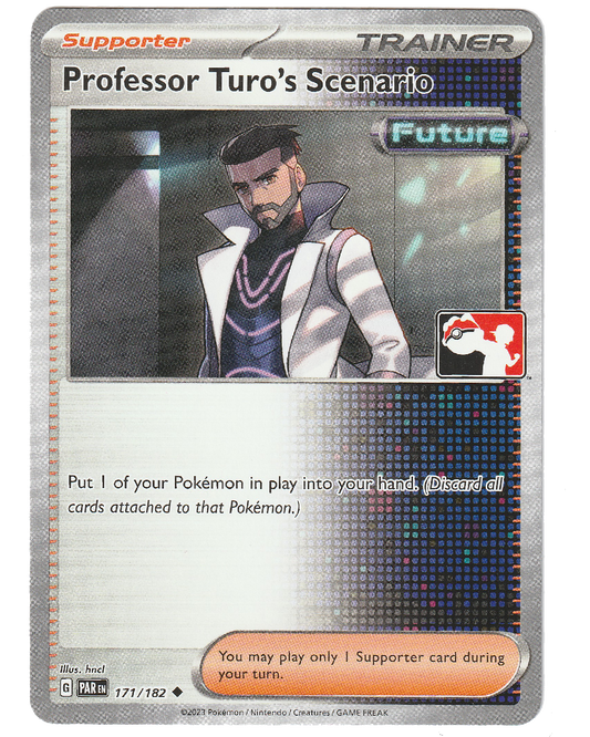 Professor Turo's Scenario 171/182 - Non Holo - Stamped